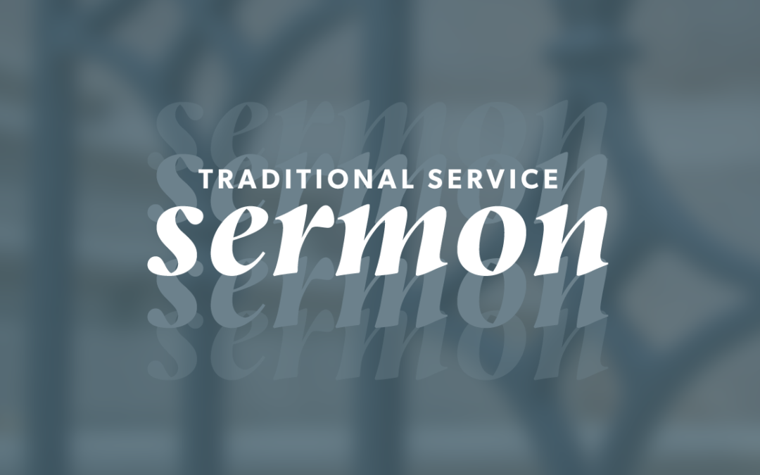 Sermon: For Such a Time as This