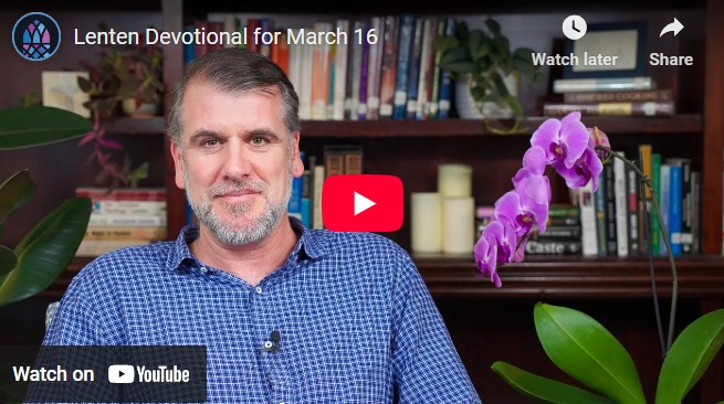 Click to watch today's devotional. 