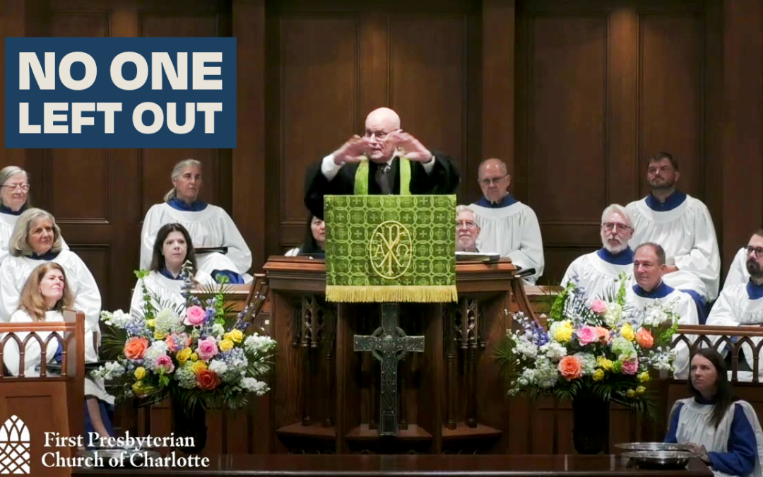 Sermon: Standing at the Back of the Line